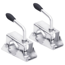 Objemka za podporno kolo 2 kosa 13,5x6,5x14 cm pocinkano jeklo